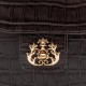Bolsa Isla Pouch Anne Tampa Couro Expresso Ouro