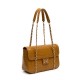 Bolsa Isla Sienna Tote Flap Jumbo Couro Açafrão