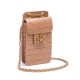Bolsa Isla Pouch Anne Tampa Couro Balm Ouro
