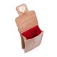 Bolsa Isla Pouch Anne Tampa Couro Balm Ouro