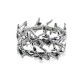 Pulseira Camila Klein Rizo Kit Folhas Prata Velho