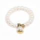 Pulseira Camila Klein Memories Pérolas Ouro Velho
