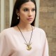 Colar Camila Klein Ouro CKL Kit Ouro Velho e Grafite