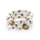 Pulseira Camila Klein Memories Kit Pérolas Ouro Velho