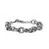 Pulseira Nadia Gimenes Phoenix Elos Metal Prata