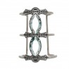 Bracelete Estela Geromini Morpho Prata