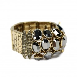 Pulseira Camila Klein Memories Cristais Ouro Velho