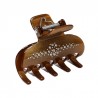 Prendedor Bianca Accessory Large Strass Bronze